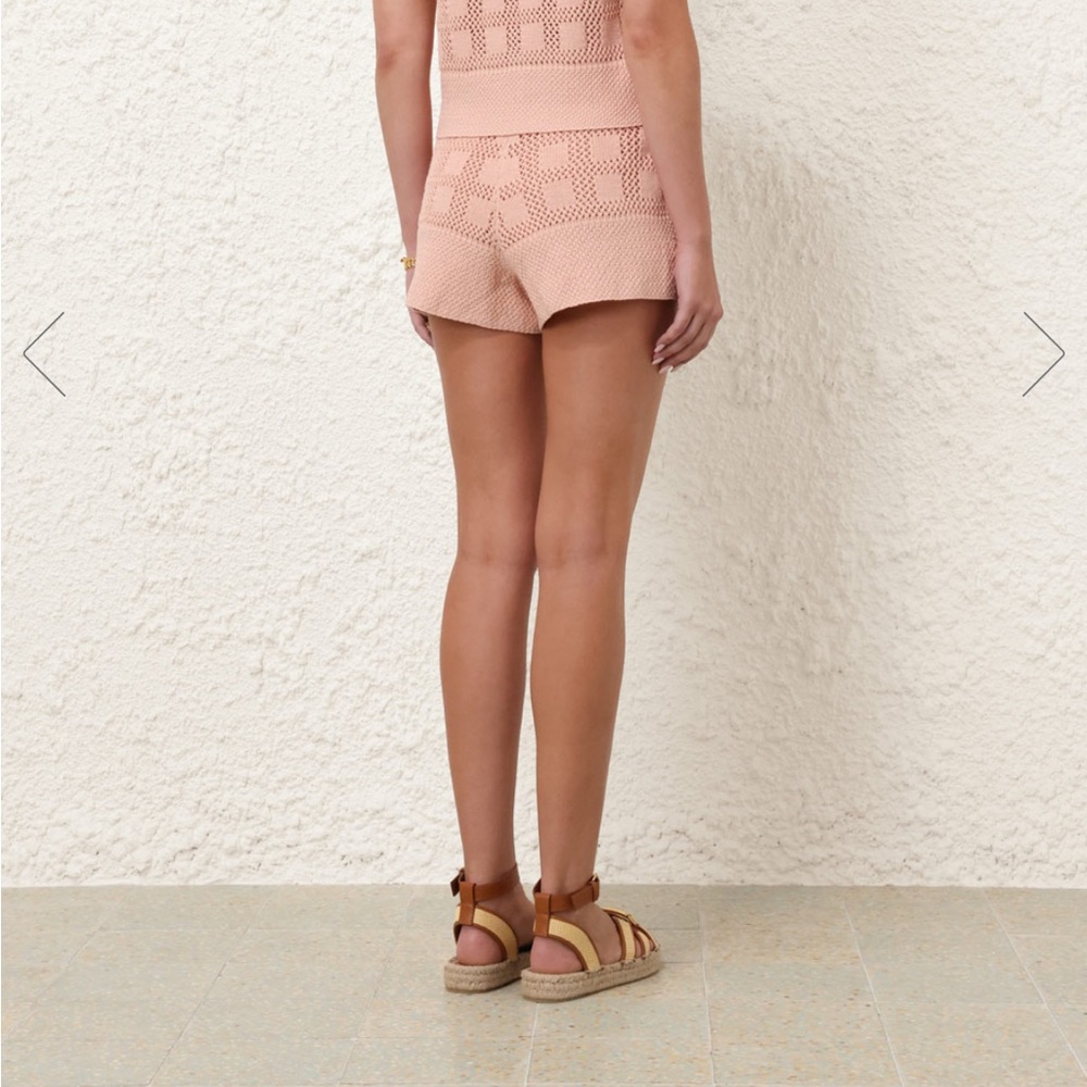 ZIMMERMANN WAVERLY POLO TOP in DUSTY PINK - AU 0/ US 2-4 - NWT - Picture 3 of 6